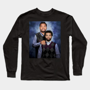 Caleb Williams Rome Odunze Step Brothers Chicago Football Long Sleeve T-Shirt