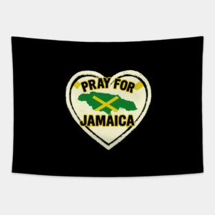 One Love One Strength Jamaica Tapestry