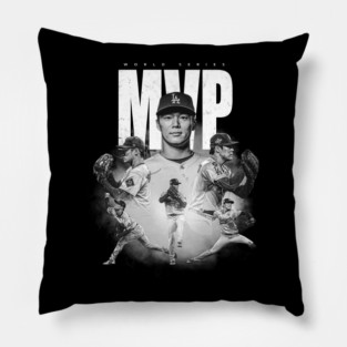Yoshinobu Yamamoto Dodgers Mvp World Series Pillow