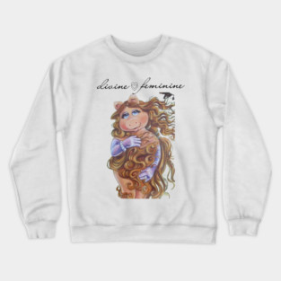 miss piggy divine feminine Crewneck Sweatshirt