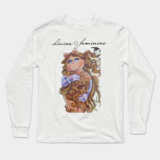 miss piggy divine feminine Long Sleeve T-Shirt