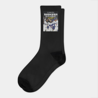 Los Angeles Dodgers World Series 2025 - Los Angeles Dodgers Back To Back Champions 2025, Dodgers - Los Angeles Dodgers Socks