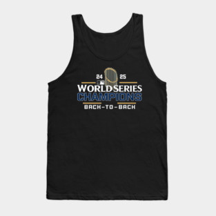 Los Angeles Dodgers World Series 2025 - Los Angeles Dodgers Back To Back Champions 2025, Dodgers - Los Angeles Dodgers Tank Top