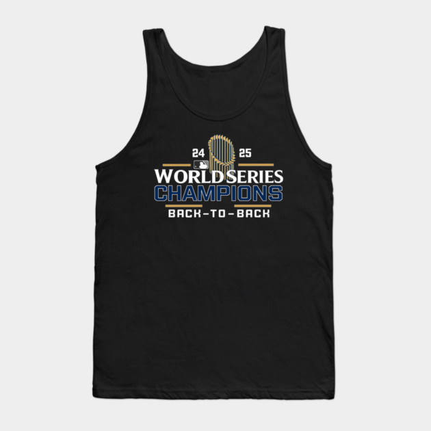 Los Angeles Dodgers World Series 2025 - Los Angeles Dodgers Back To Back Champions 2025, Dodgers - Los Angeles Dodgers Tank Top by inkighost99