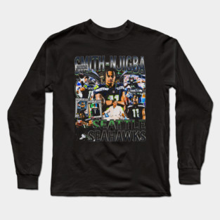 Jaxon Smith-Njigba Vintage Bootleg Long Sleeve T-Shirt