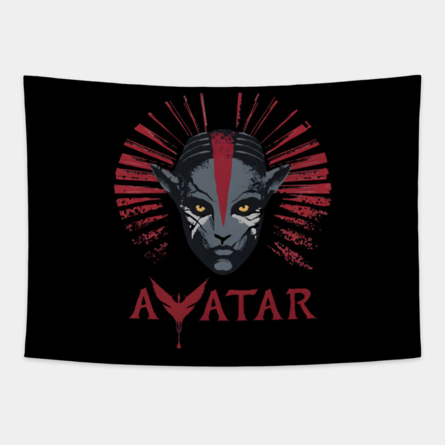 Na'vi Avatar amazing design Tapestry by DesignAura