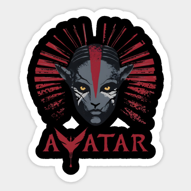 Na'vi Avatar amazing design Sticker by DesignAura