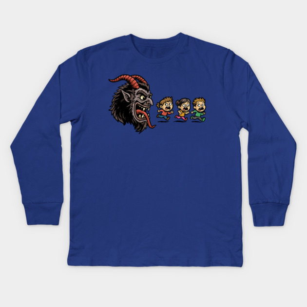 Kramp-Man Kids Long Sleeve T-Shirt by GoshWow®