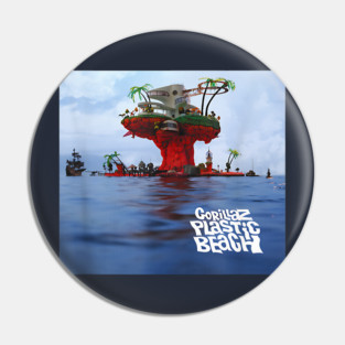 Plastic Beach Pin