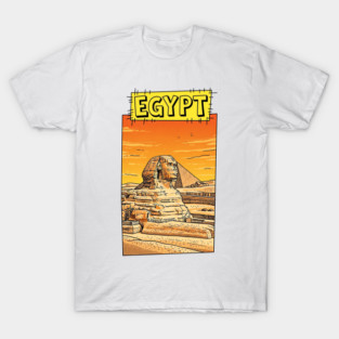 Egypt Sphinx Graphic T-Shirt