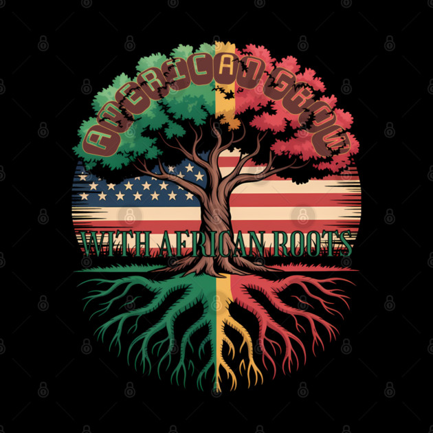 American with African Roots Heritage Tree by norhando