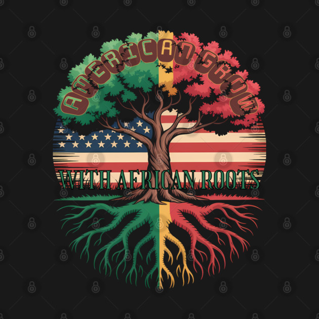 American with African Roots Heritage Tree by norhando