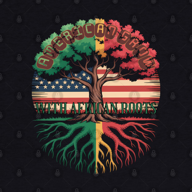 American with African Roots Heritage Tree by norhando
