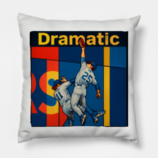 Andy-Pages-Catch-Dodgers-World-Series-Gam-7-Saving-The-Catch Pillow