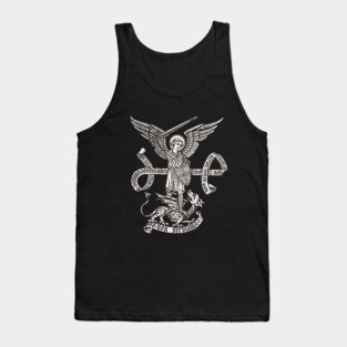 Saint Michael Archangel Tank Top