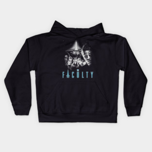 the faculty fans art Kids Hoodie