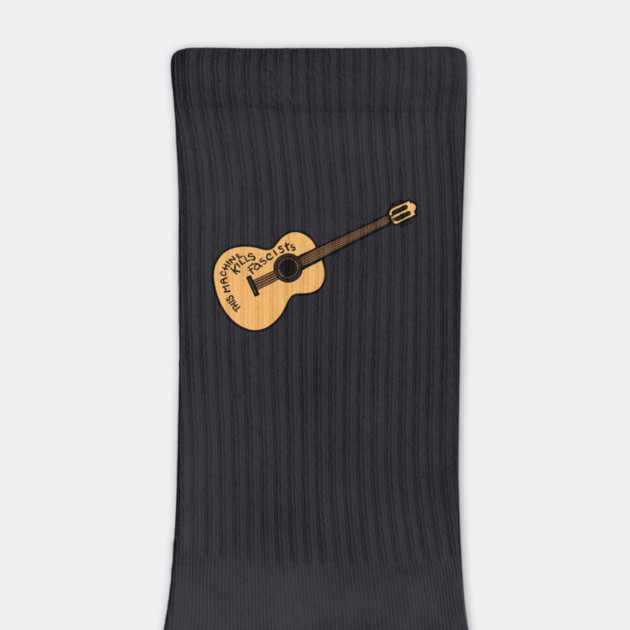 Woody Guthrie Guitar — This Machine Kills Fascists by Charles's Store 8