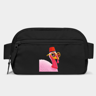 Cool Turkey with Fez and Sunglasses – Funny Retro Bird Bag