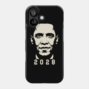 Barack Obama 2028 Presidential Election Political Phone Case