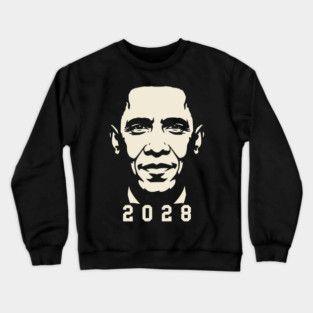 Barack Obama 2028 Presidential Election Political Crewneck Sweatshirt