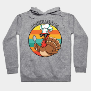 Gobblegool Turkey Chef – Funny Thanksgiving Italian Turkey Hoodie