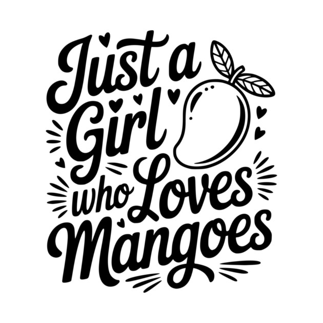 Just a Girl who Loves Mangoes by Frank Ring