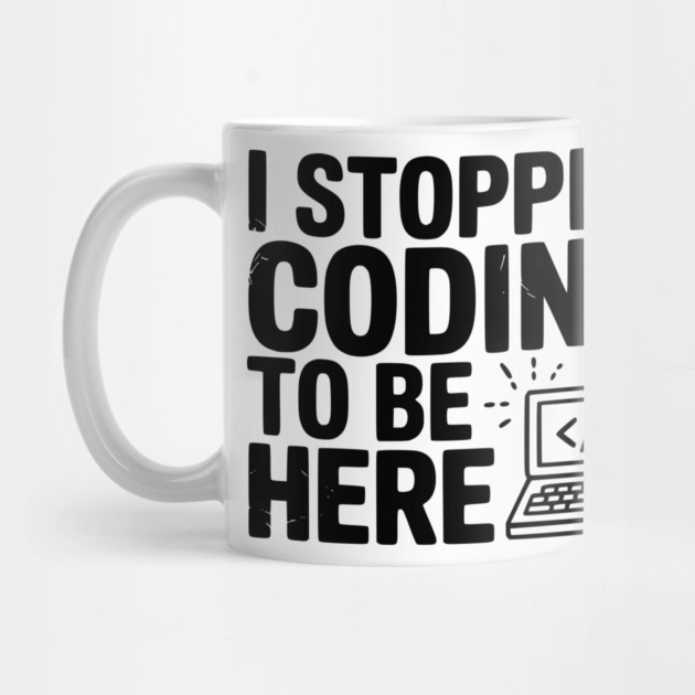 I Stopped Coding To Be Here by Frank Ring