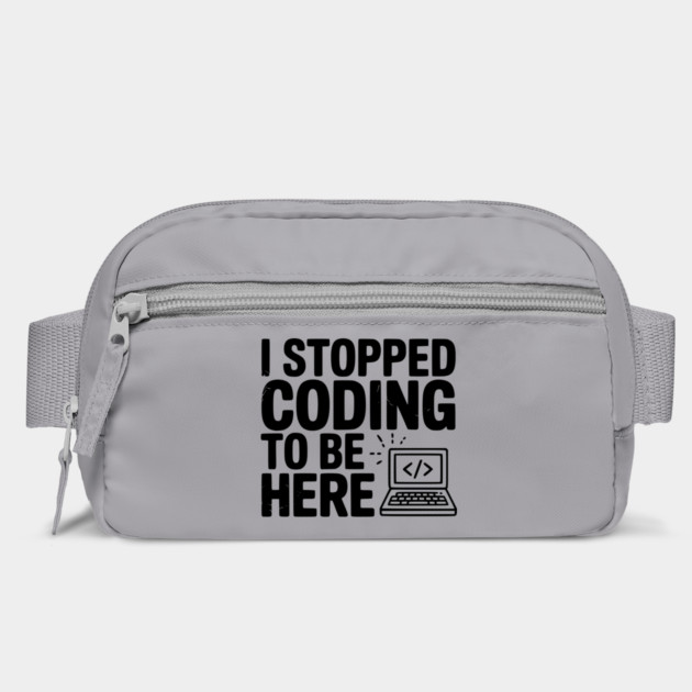 I Stopped Coding To Be Here by Frank Ring