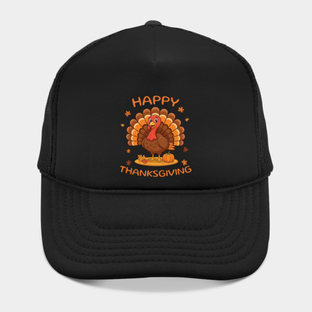 Happy Thanksgiving Turkey - Funny Fall Harvest Holiday by Creatifly Graphic Tees