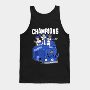 Los Angeles Dodgers MLB World Series 2025 Champions Tank Top