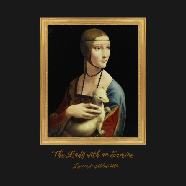 Leonardo da Vinci Lady with an Ermine Fine Art by Art2Wear