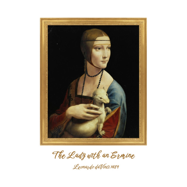 Leonardo da Vinci Lady with an Ermine Fine Art by Art2Wear