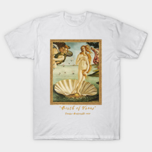 Botticelli's Birth of Venus Wearable Art Piece T-Shirt