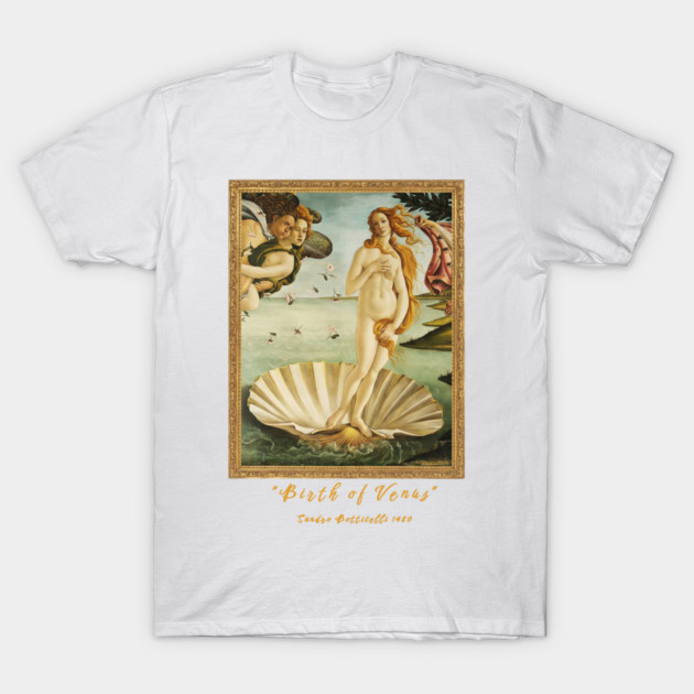 Botticelli's Birth of Venus Wearable Art Piece T-Shirt by Art2Wear