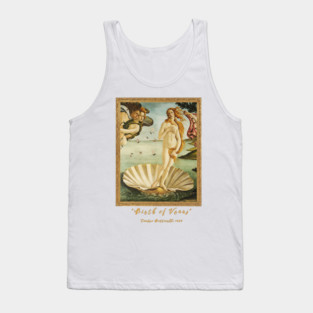Botticelli's Birth of Venus Wearable Art Piece Tank Top