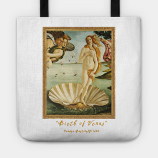 Botticelli's Birth of Venus Wearable Art Piece Tote
