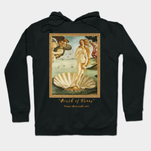 Botticelli's Birth of Venus Wearable Art Piece Hoodie
