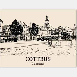 Cottbus - Germany Posters and Art