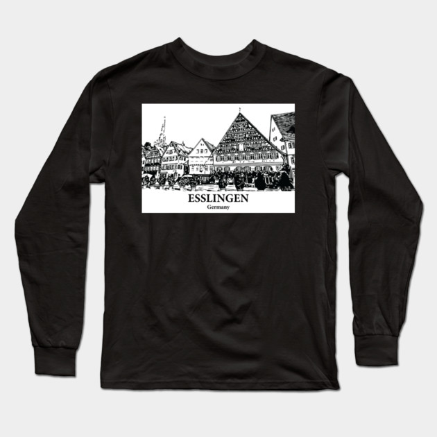 Esslingen - Germany Long Sleeve T-Shirt by Lakeric