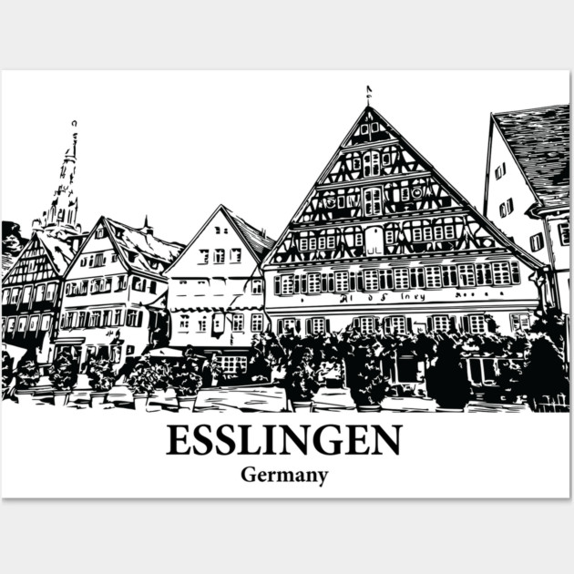 Esslingen - Germany Wall Art by Lakeric