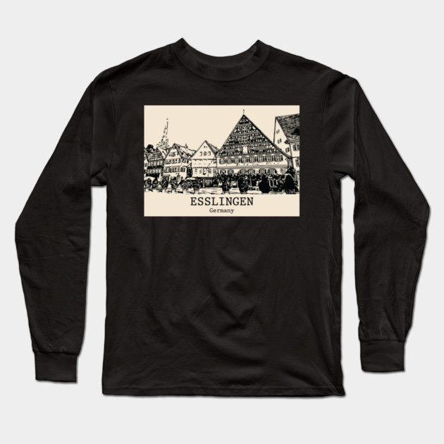 Esslingen - Germany Long Sleeve T-Shirt by Lakeric