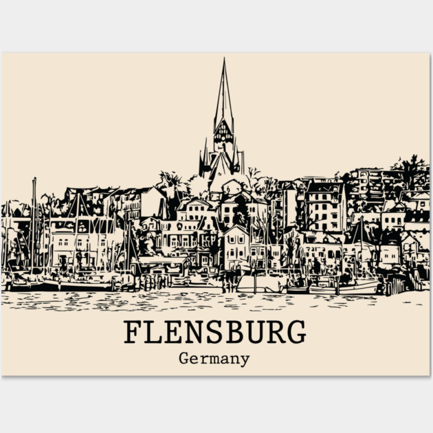 Flensburg - Germany Wall Art by Lakeric