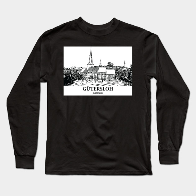 Guetersloh - Germany Long Sleeve T-Shirt by Lakeric