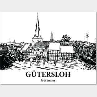 Guetersloh - Germany Posters and Art