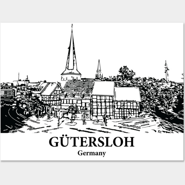 Guetersloh - Germany Wall Art by Lakeric