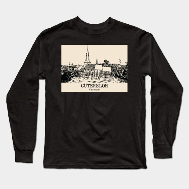 Guetersloh - Germany Long Sleeve T-Shirt by Lakeric