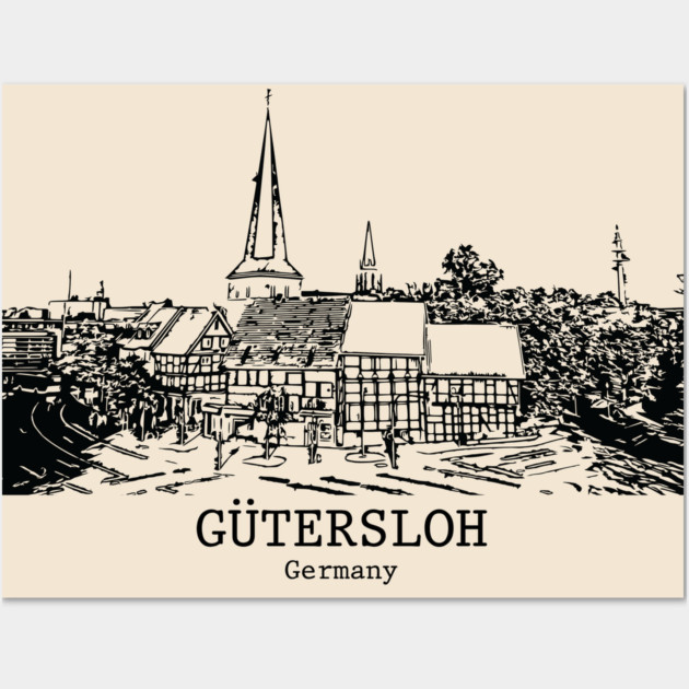 Guetersloh - Germany Wall Art by Lakeric