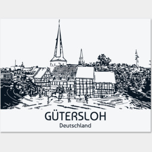 Gütersloh - Deutschland Posters and Art