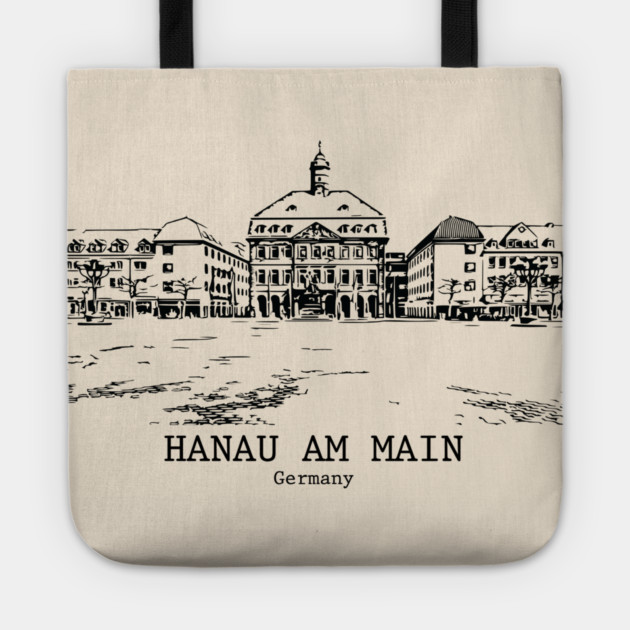 Hanau am Main - Germany Tote by Lakeric