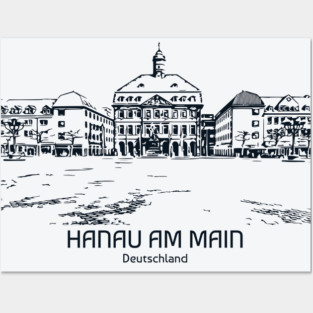 Hanau am Main - Deutschland Posters and Art